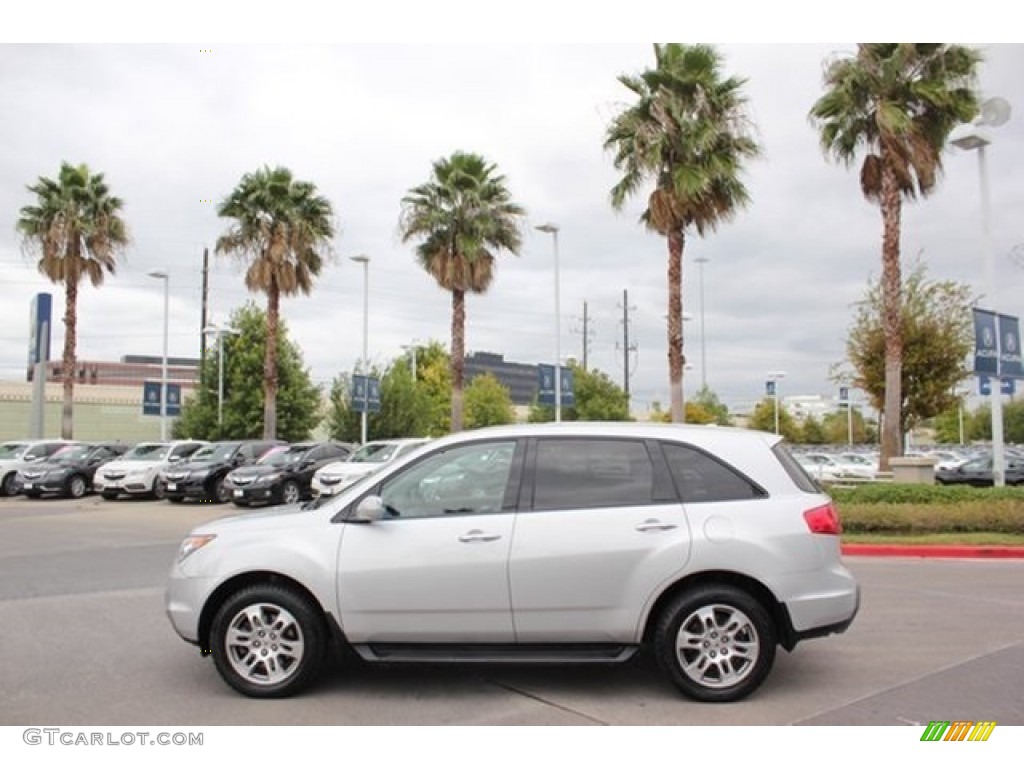 Billet Silver Metallic 2008 Acura MDX Technology Exterior Photo #108236436