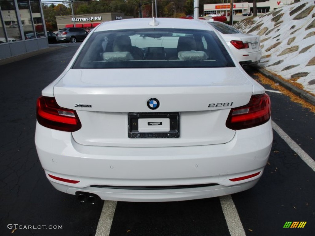 2016 2 Series 228i Coupe - Alpine White / Oyster photo #5