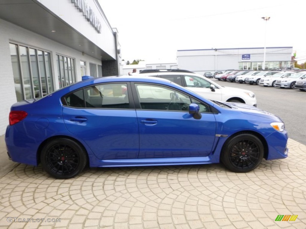 WR Blue Pearl 2015 Subaru WRX Standard WRX Model Exterior Photo #108236883