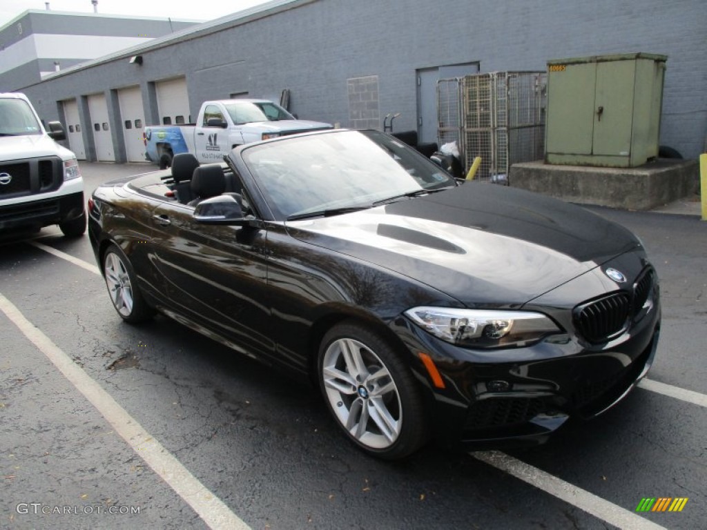 Jet Black 2016 BMW 2 Series 228i xDrive Convertible Exterior Photo #108237162