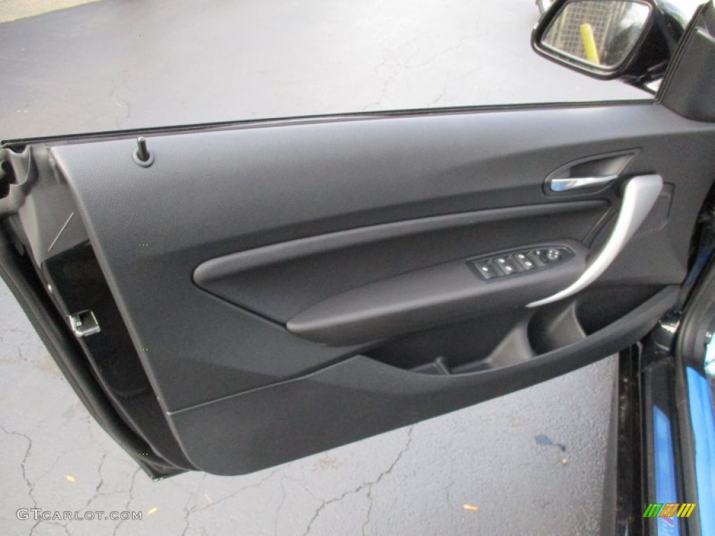 2016 BMW 2 Series 228i xDrive Convertible Black Door Panel Photo #108237288
