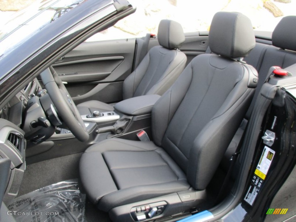 2016 BMW 2 Series 228i xDrive Convertible Front Seat Photo #108237309