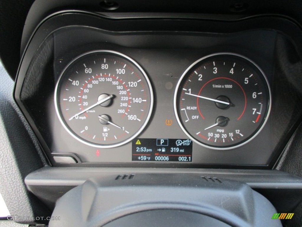 2016 BMW 2 Series 228i xDrive Convertible Gauges Photo #108237486