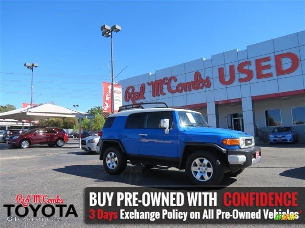 2007 FJ Cruiser 4WD - Voodoo Blue / Dark Charcoal photo #1
