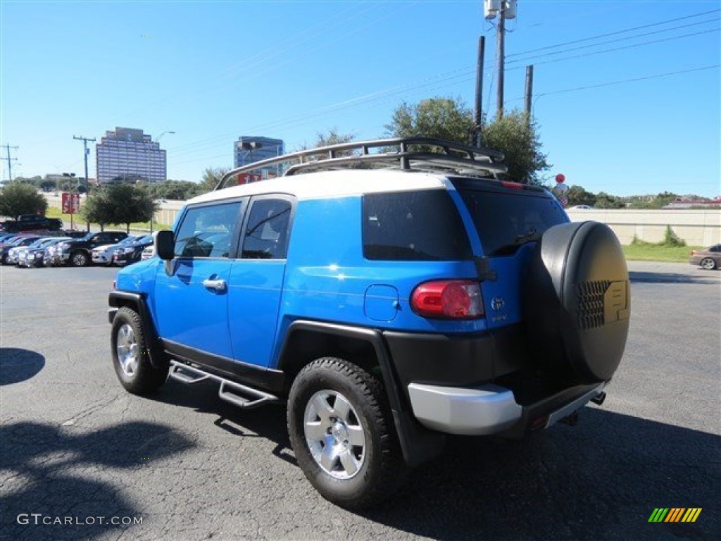 2007 FJ Cruiser 4WD - Voodoo Blue / Dark Charcoal photo #6