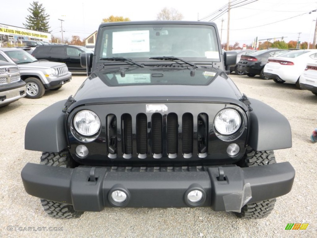 2016 Wrangler Unlimited Rubicon 4x4 - Black / Black photo #13