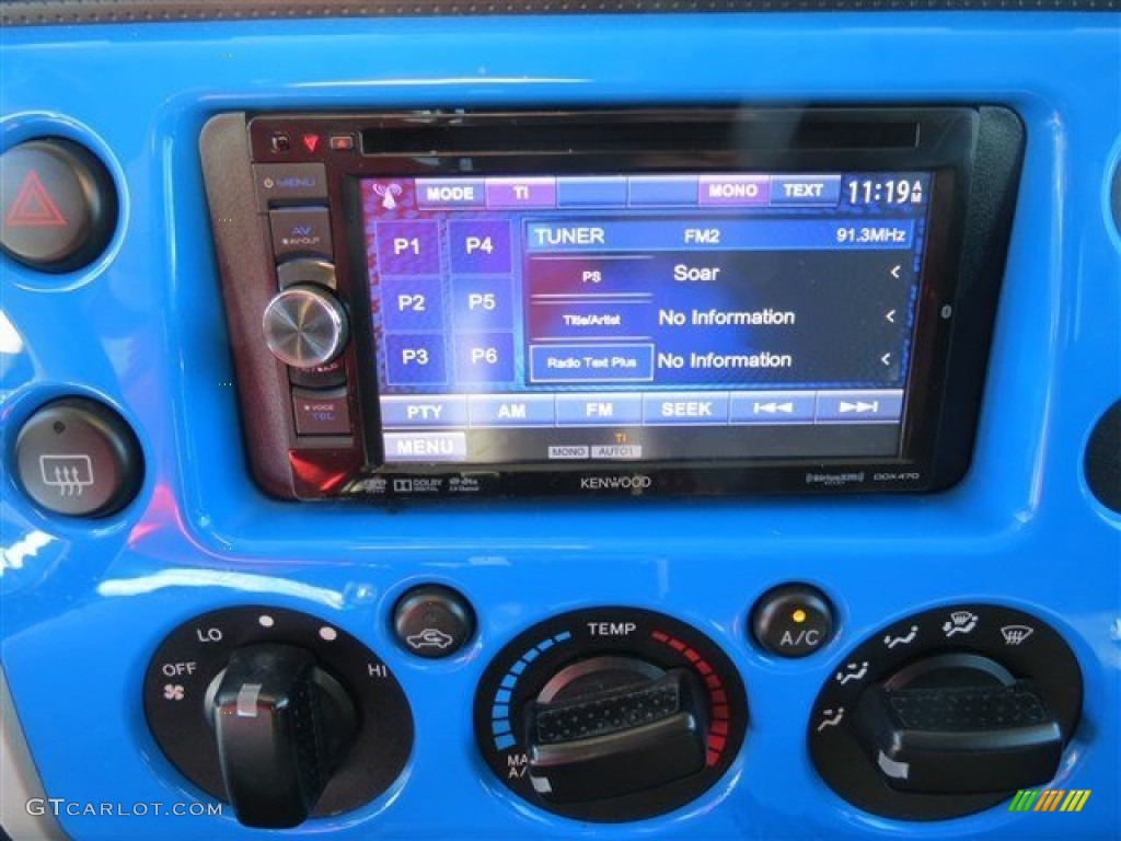 2007 FJ Cruiser 4WD - Voodoo Blue / Dark Charcoal photo #19