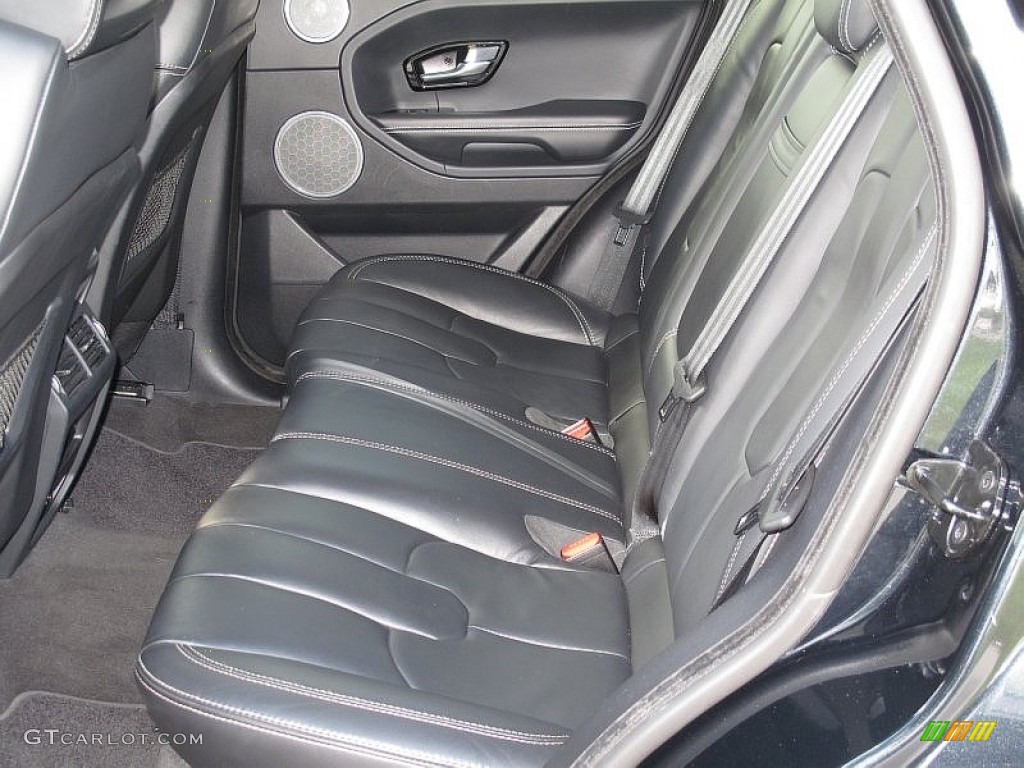 2012 Land Rover Range Rover Evoque Prestige Rear Seat Photos