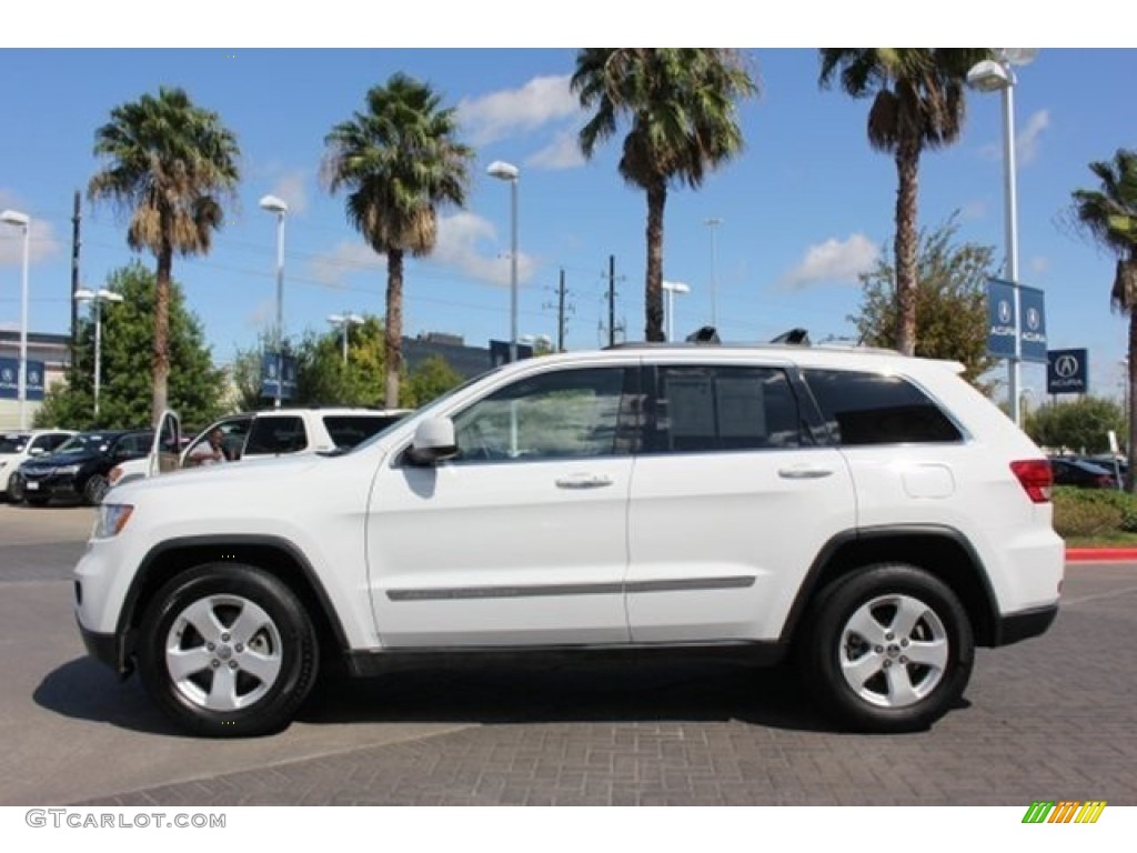 2013 Grand Cherokee Laredo - Bright White / Black photo #3