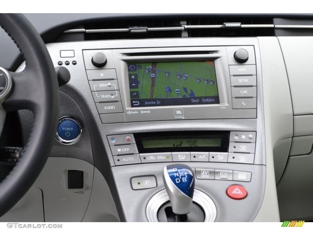 2015 Prius Four Hybrid - Nautical Blue Metallic / Misty Gray photo #6