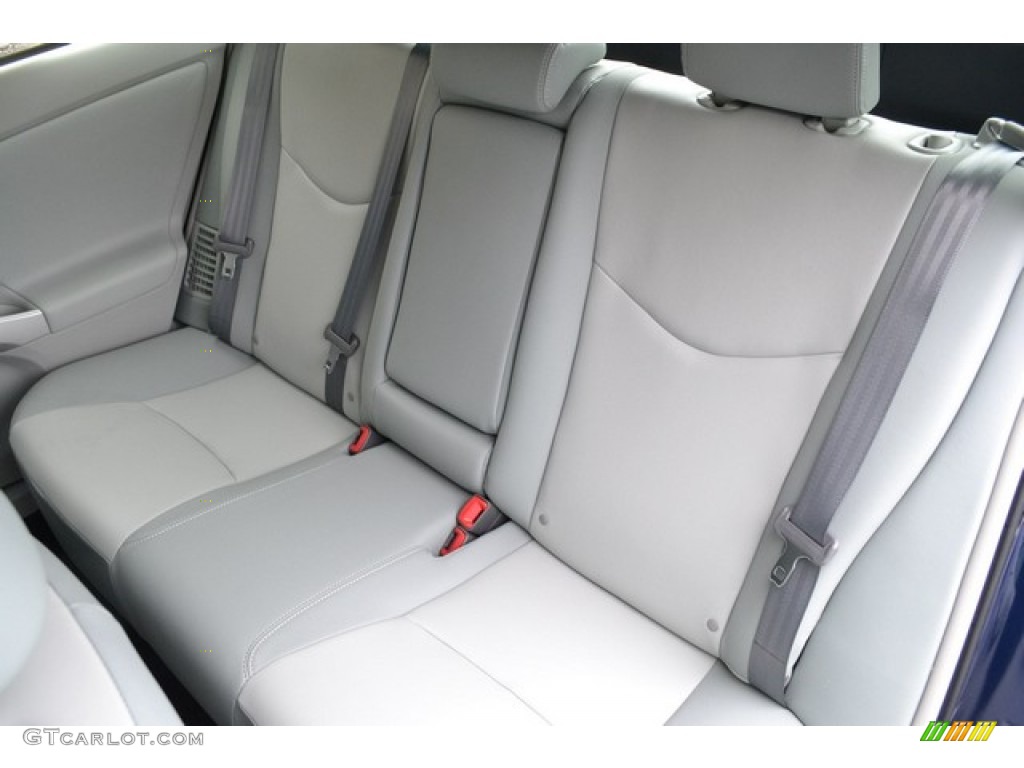 2015 Prius Four Hybrid - Nautical Blue Metallic / Misty Gray photo #7