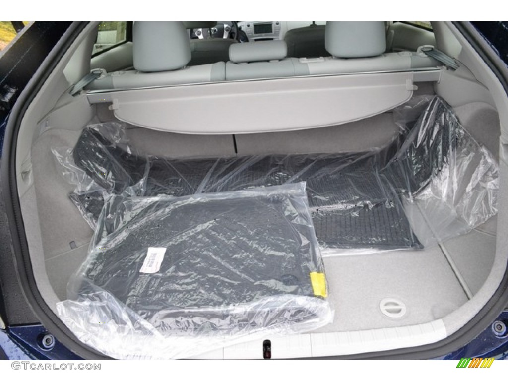2015 Prius Four Hybrid - Nautical Blue Metallic / Misty Gray photo #8