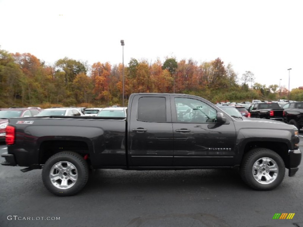 2016 Silverado 1500 LT Z71 Double Cab 4x4 - Tungsten Metallic / Jet Black photo #4