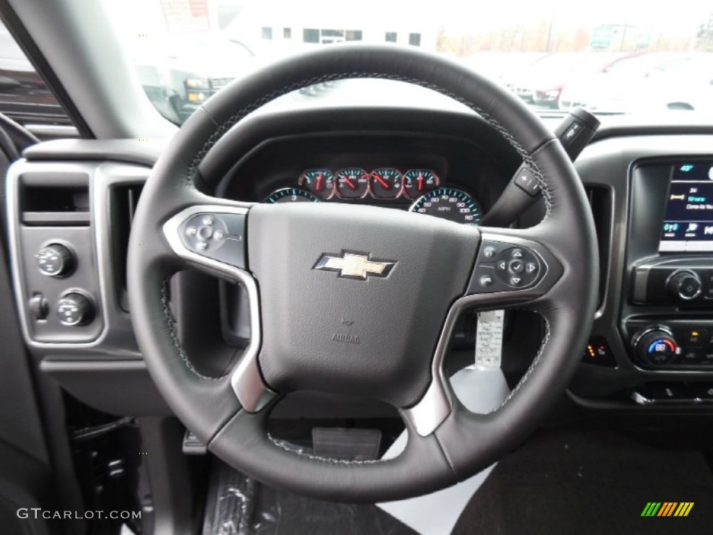2016 Silverado 1500 LT Z71 Double Cab 4x4 - Tungsten Metallic / Jet Black photo #16