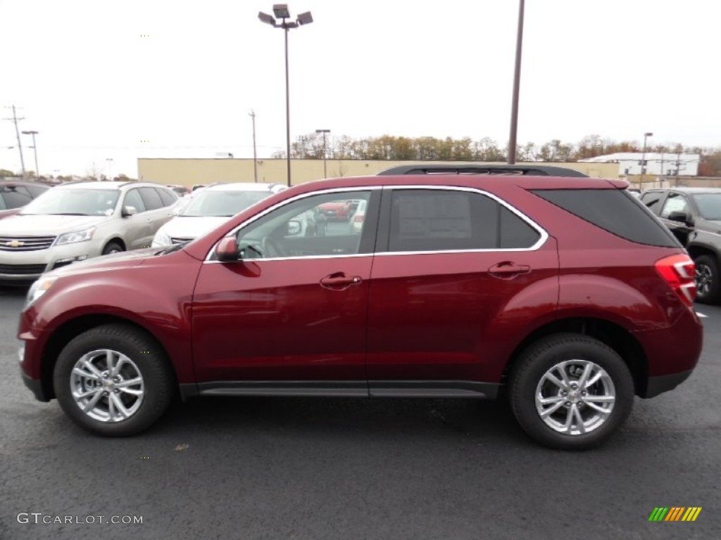 2016 Equinox LT AWD - Siren Red Tintcoat / Jet Black photo #9