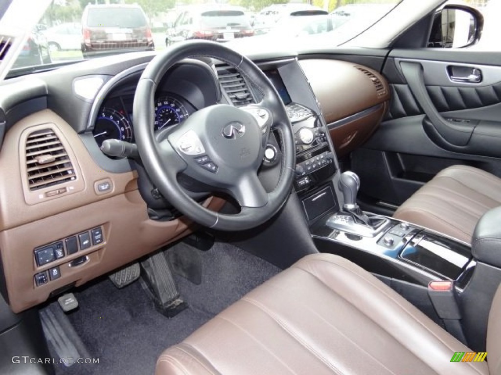 Java Interior 2012 Infiniti FX 35 AWD Photo #108242652