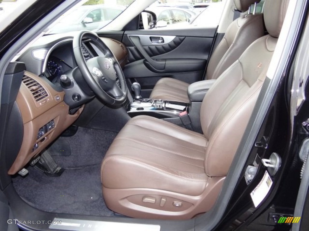 2012 Infiniti FX 35 AWD Front Seat Photo #108242721
