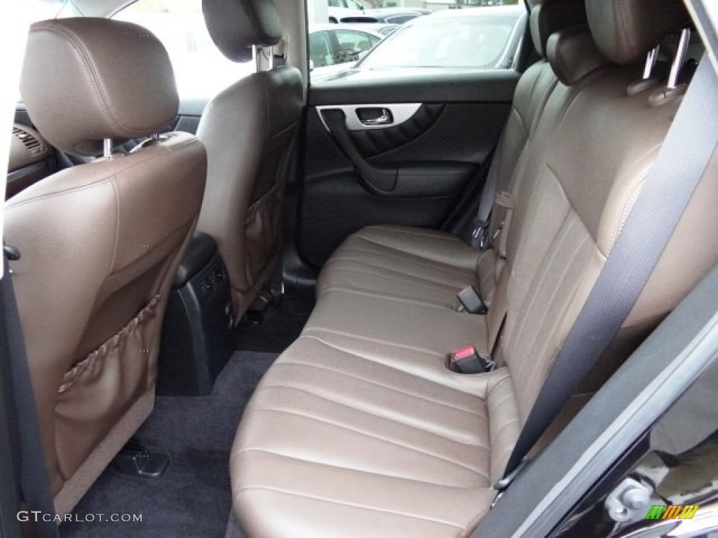 2012 Infiniti FX 35 AWD Rear Seat Photo #108242763