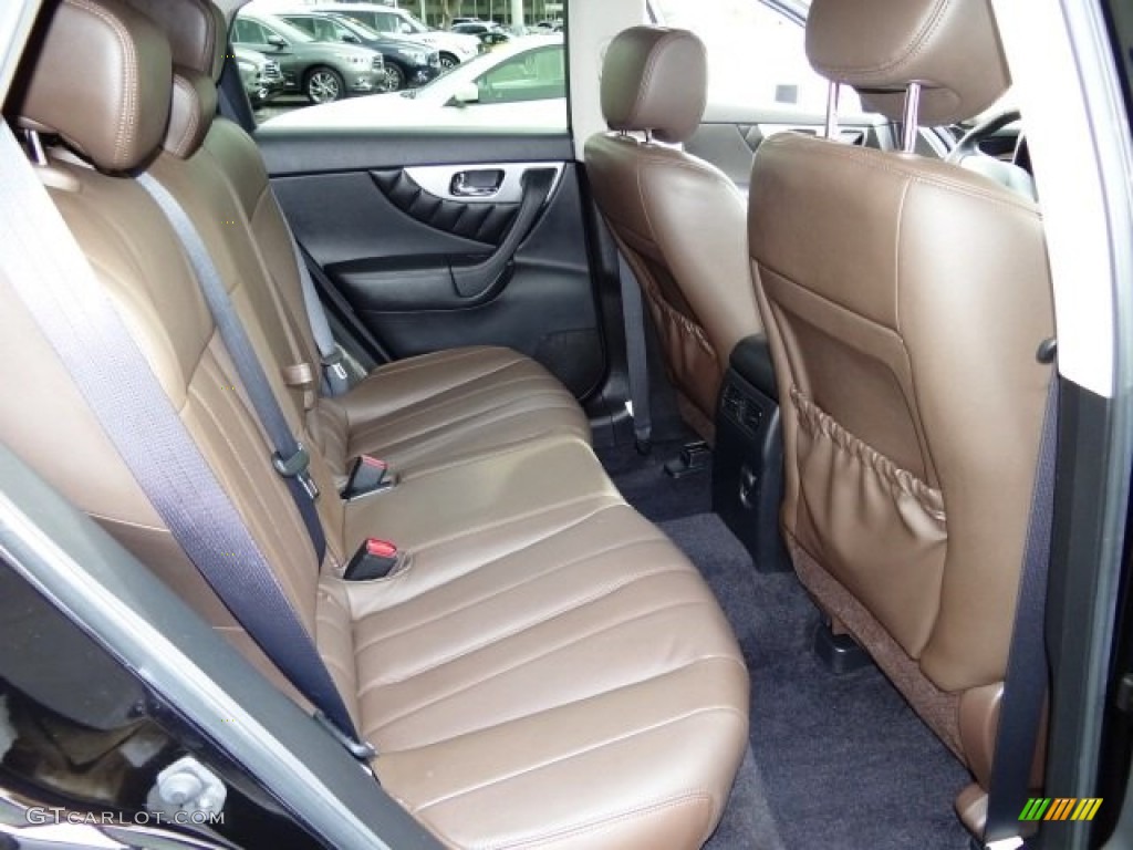 2012 Infiniti FX 35 AWD Rear Seat Photos