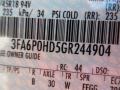 2016 Magnetic Metallic Ford Fusion SE  photo #16