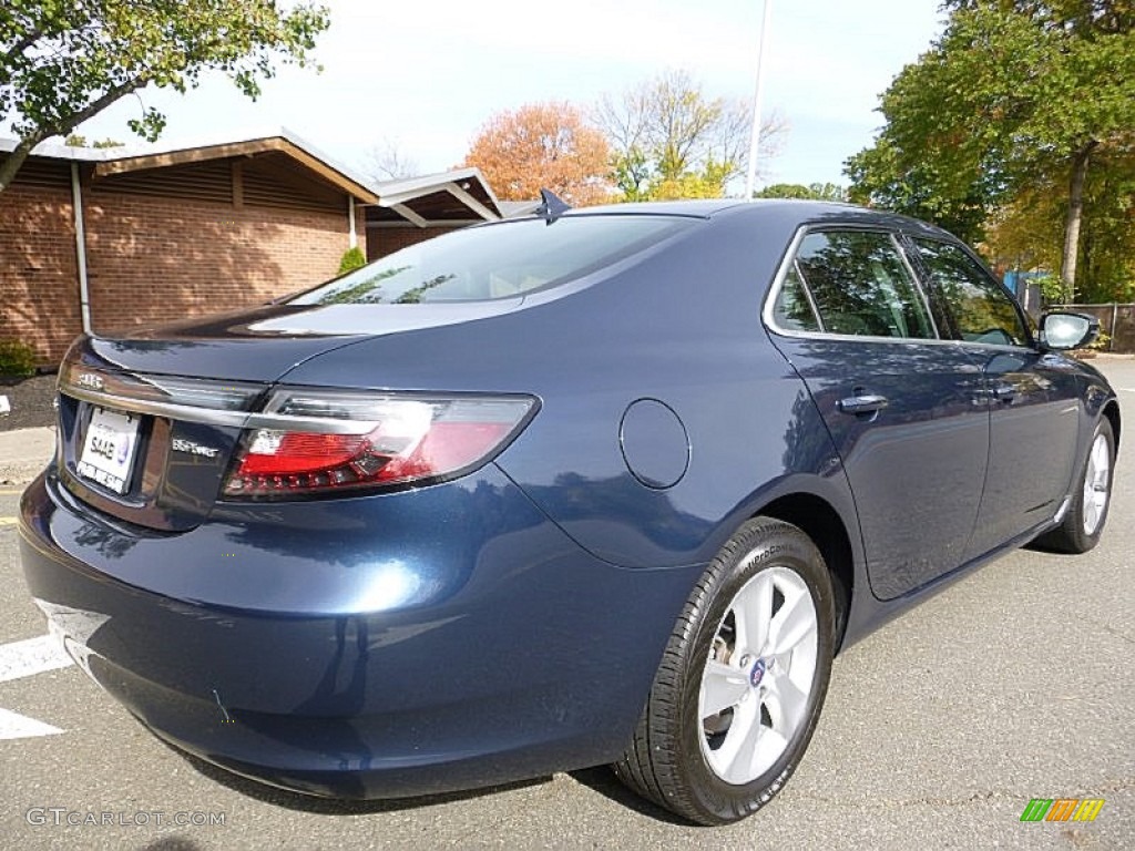 2011 9-5 Turbo4 Sedan - Fjord Blue Metallic / Jet Black photo #5