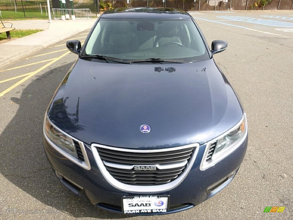 2011 9-5 Turbo4 Sedan - Fjord Blue Metallic / Jet Black photo #9