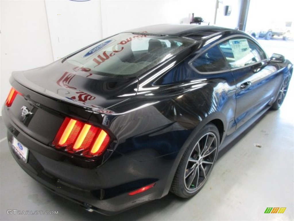 2016 Mustang EcoBoost Coupe - Shadow Black / Ebony photo #7