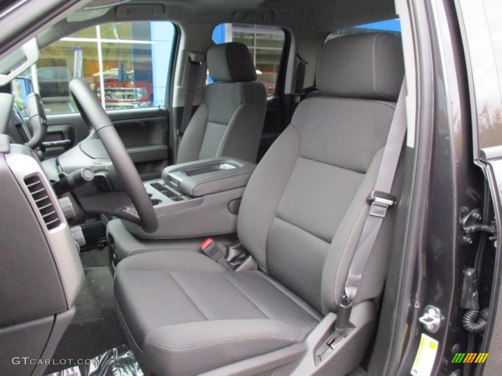 Dark Ash/Jet Black Interior 2016 Chevrolet Silverado 1500 LT Z71 Double Cab 4x4 Photo #108246512