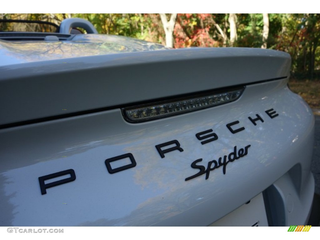 2016 Porsche Boxster Spyder Marks and Logos Photo #108247719