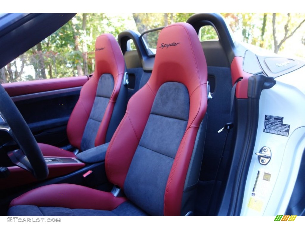 2016 Porsche Boxster Spyder Front Seat Photo #108247806