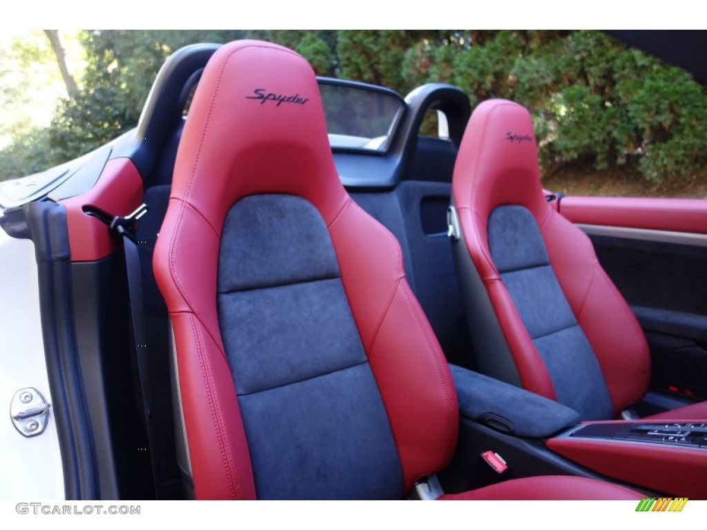 2016 Porsche Boxster Spyder Front Seat Photo #108247923