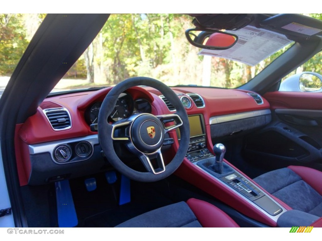 2016 Porsche Boxster Spyder Front Seat Photo #108247968
