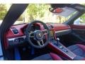 2016 Porsche Boxster Garnet Red/Black Interior Front Seat Photo
