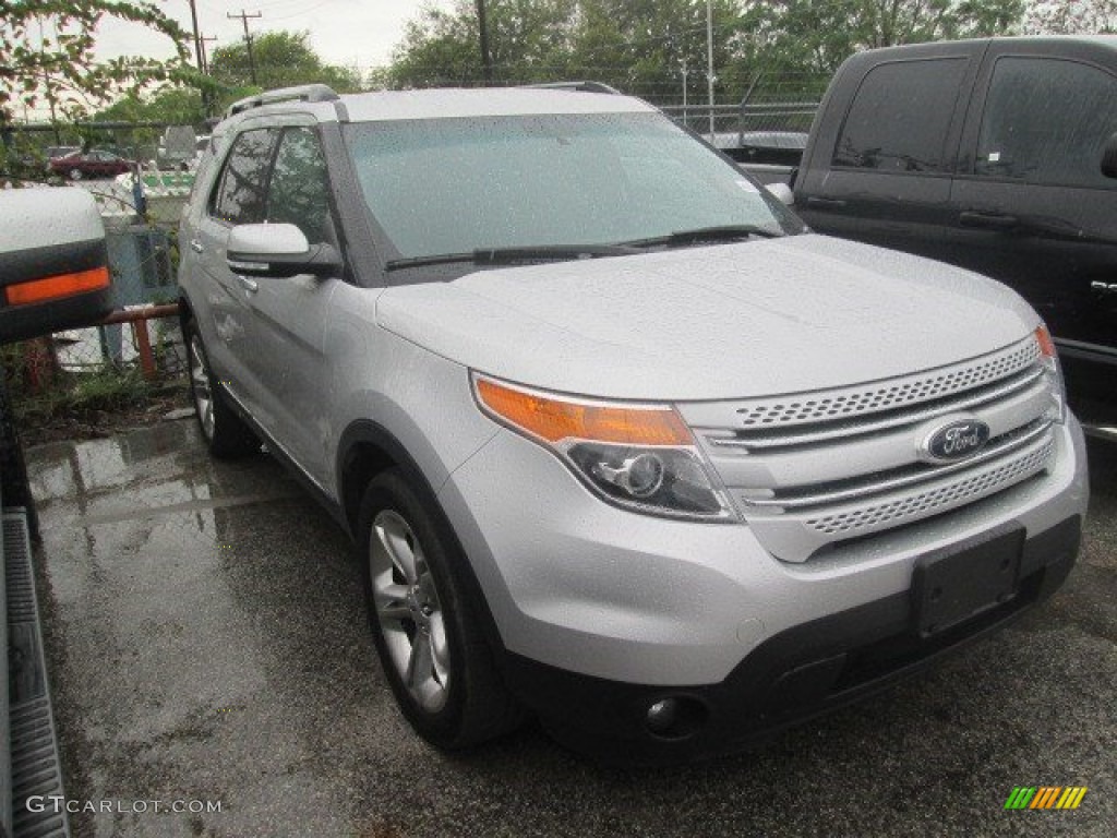 2015 Explorer Limited 4WD - Ingot Silver / Charcoal Black photo #1