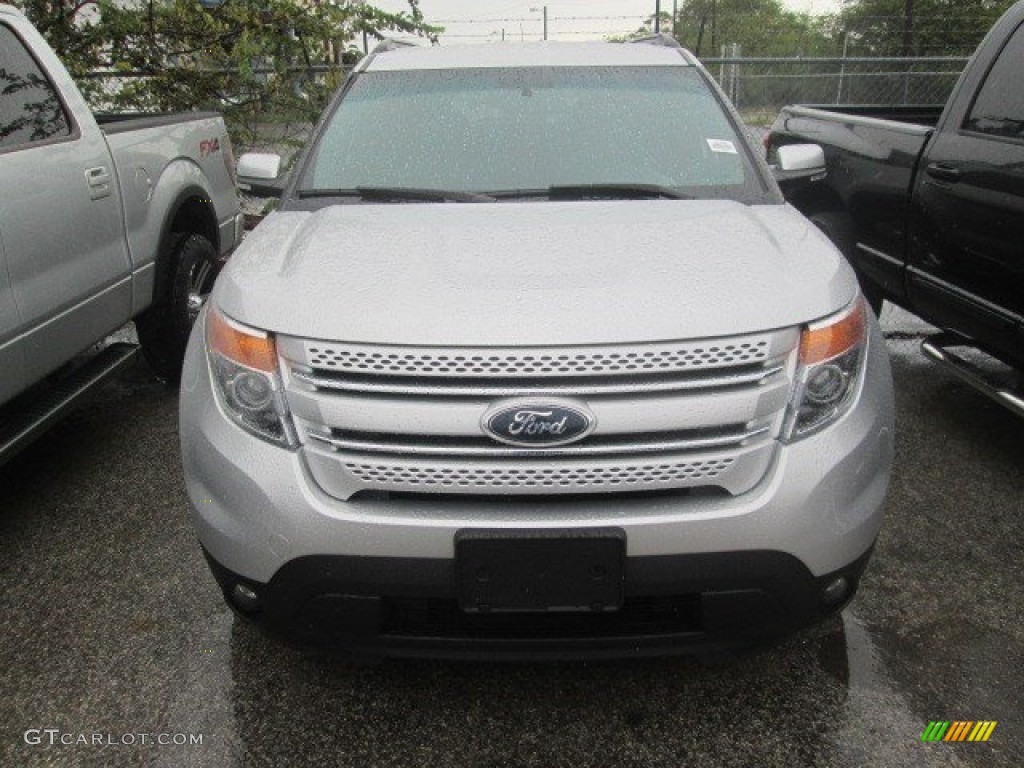 2015 Explorer Limited 4WD - Ingot Silver / Charcoal Black photo #2