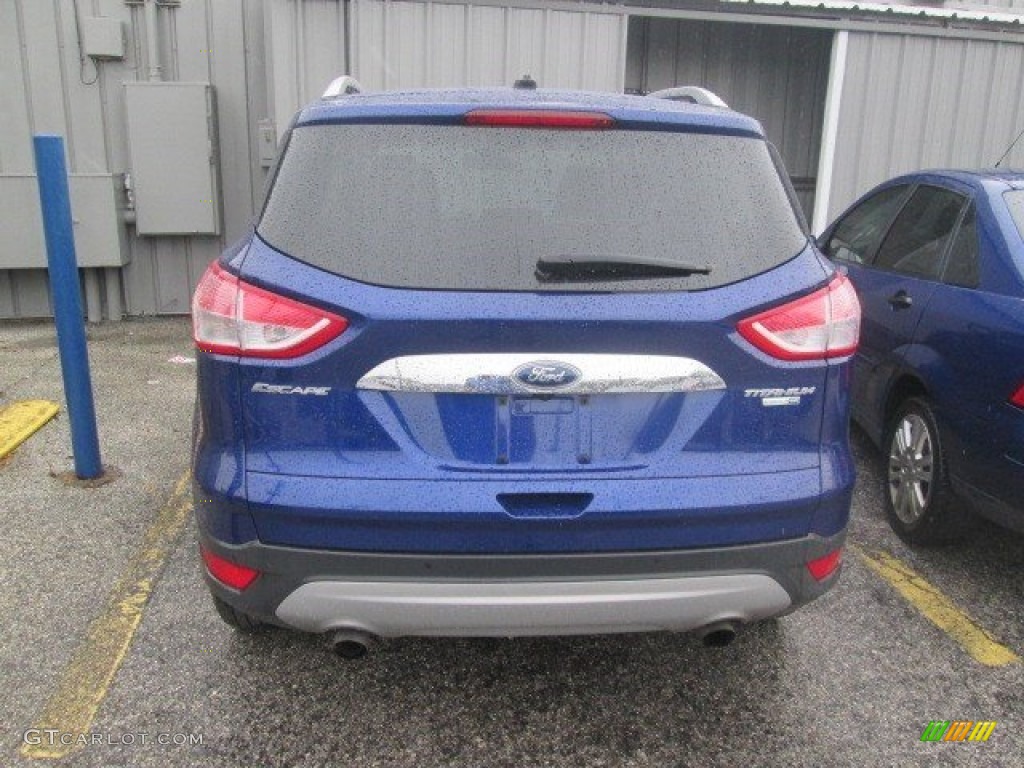 2015 Escape Titanium 4WD - Deep Impact Blue Metallic / Medium Light Stone photo #9