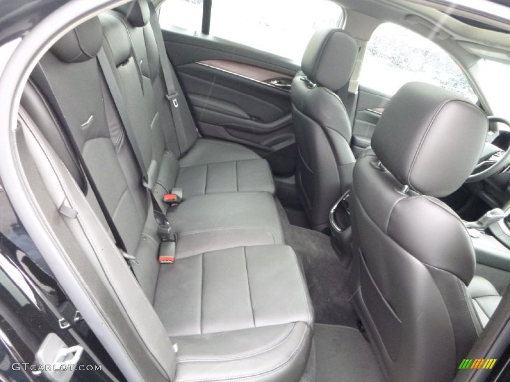 2016 Cadillac CTS 2.0T Luxury AWD Sedan Rear Seat Photo #108249166