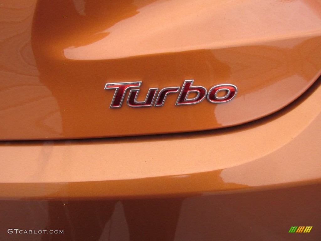 2016 Veloster Turbo - Vitamin C / Black photo #14