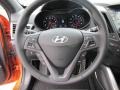 2016 Hyundai Veloster Black Interior Steering Wheel Photo