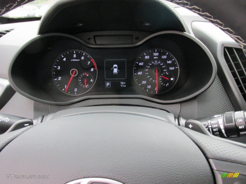 2016 Veloster Turbo - Vitamin C / Black photo #26