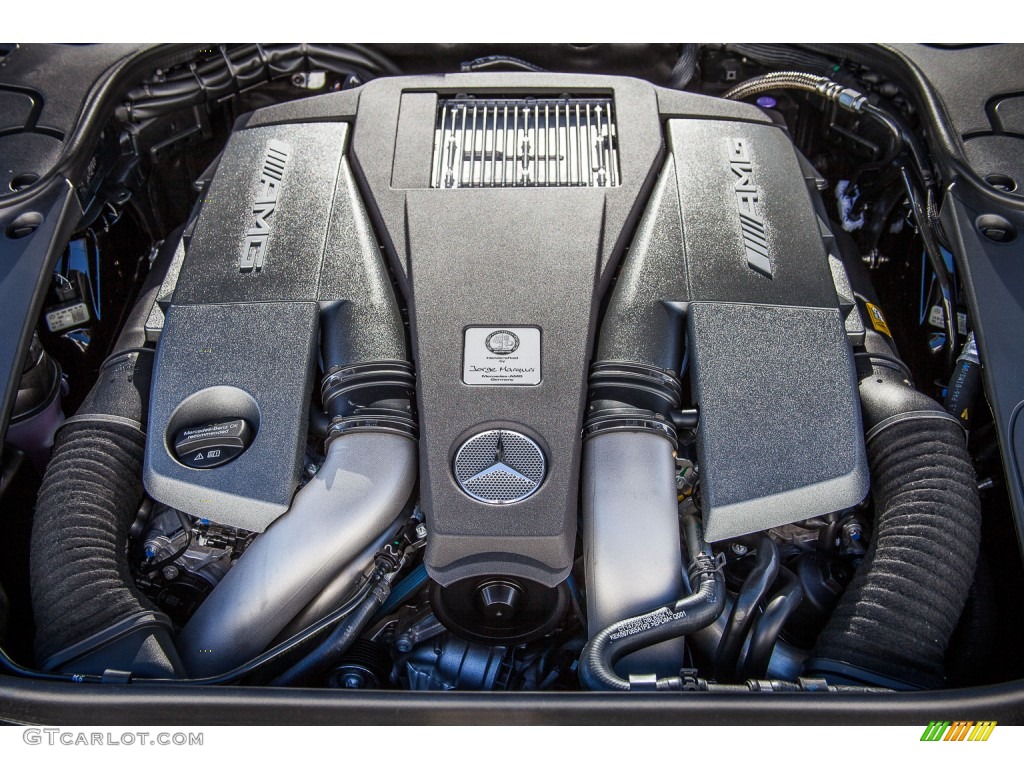 2016 Mercedes-Benz S 63 AMG 4Matic Sedan 5.5 Liter AMG biturbo DOHC 32-Valve VVT V8 Engine Photo #108254049