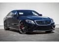 Black 2016 Mercedes-Benz S 63 AMG 4Matic Sedan Exterior