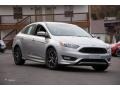 2016 Ingot Silver Ford Focus SE Sedan  photo #1