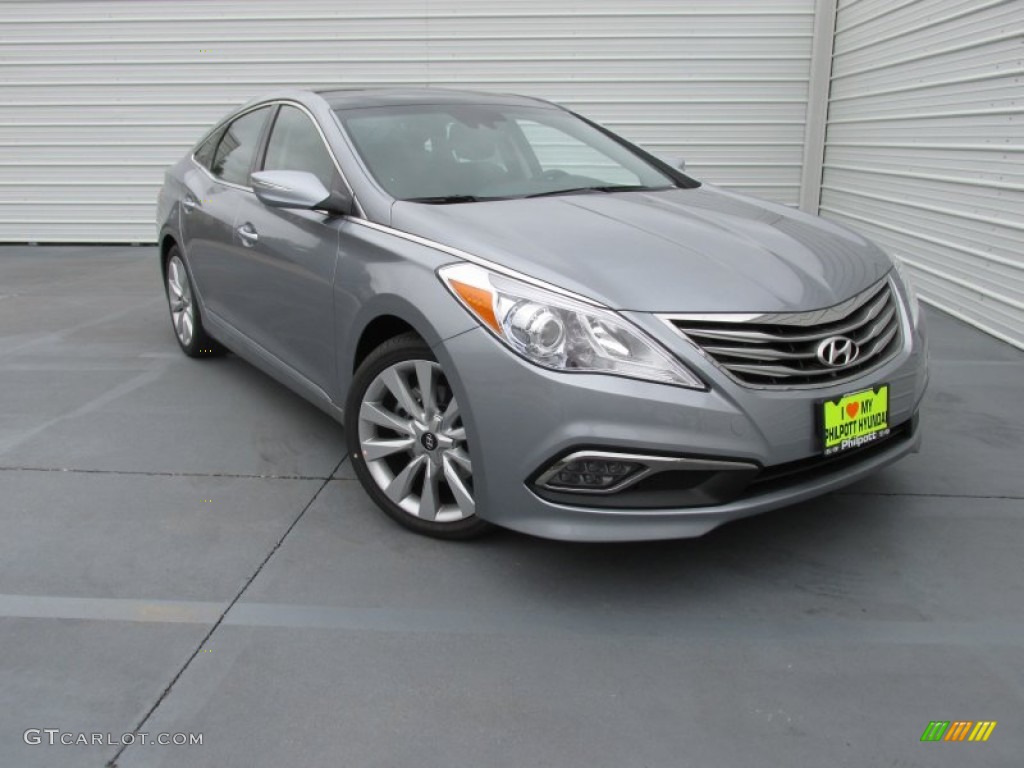 2015 Azera Limited - Pewter Gray Metallic / Graphite Black photo #1