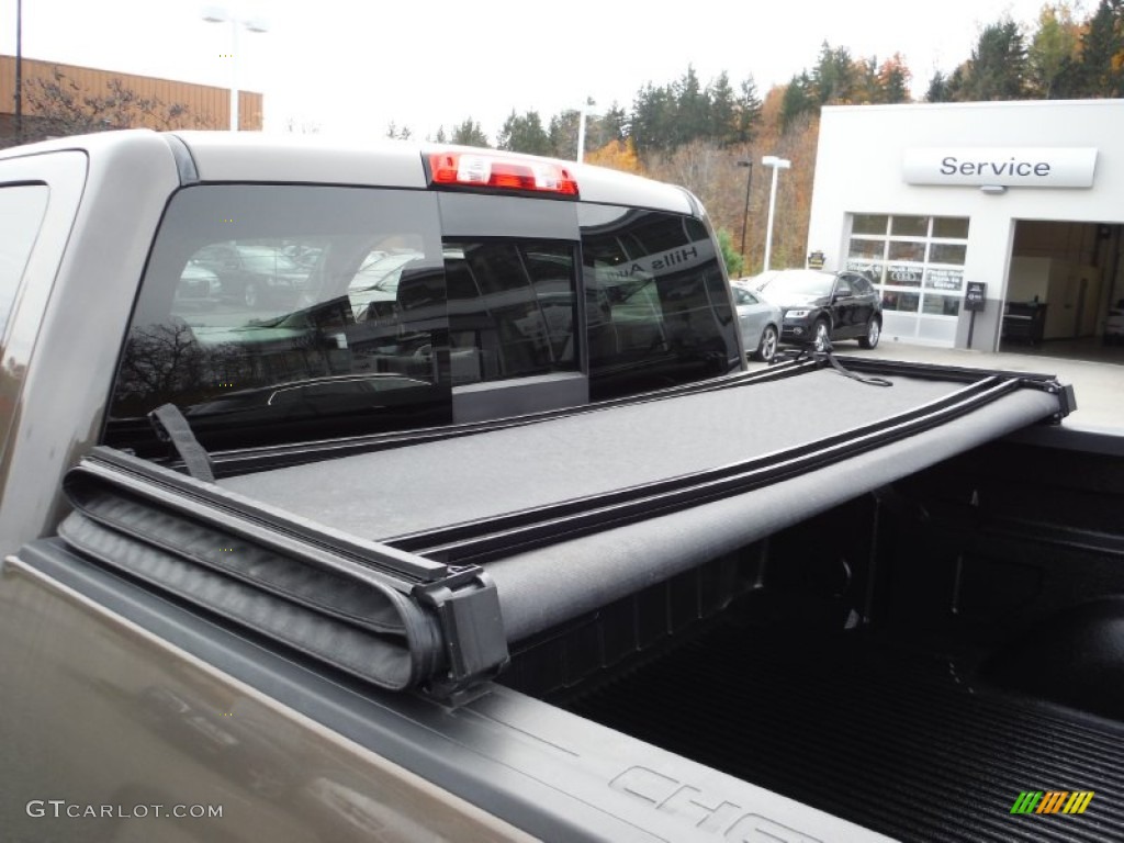2014 Silverado 1500 LTZ Double Cab 4x4 - Brownstone Metallic / Cocoa/Dune photo #16
