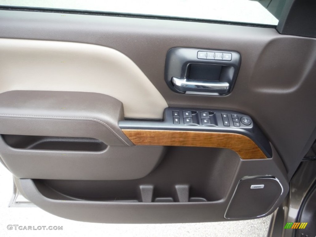 2014 Silverado 1500 LTZ Double Cab 4x4 - Brownstone Metallic / Cocoa/Dune photo #23
