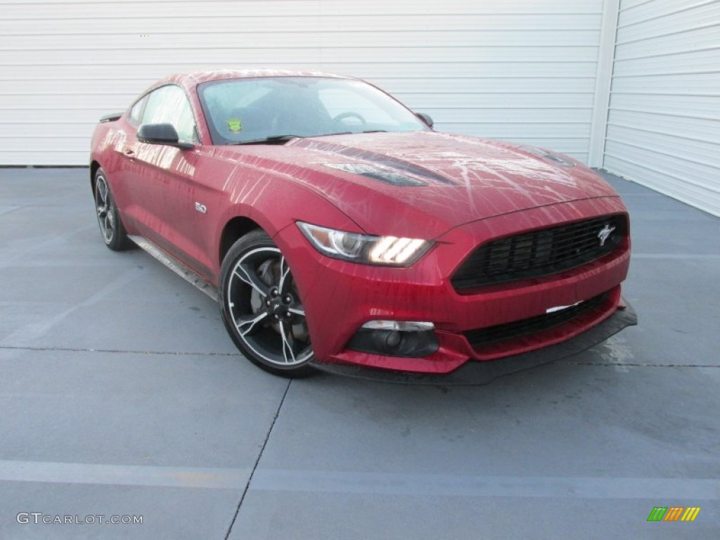 2016 Ruby Red Metallic Ford Mustang Gtcs California Special Coupe