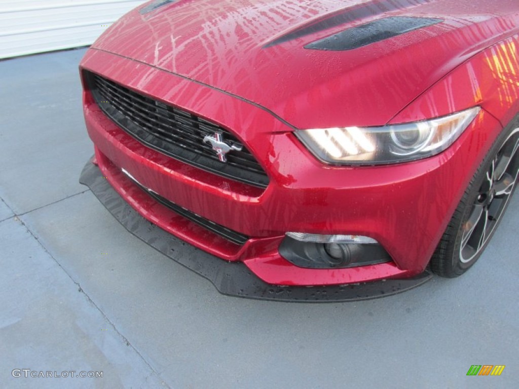 2016 Mustang GT/CS California Special Coupe - Ruby Red Metallic / California Special Ebony Black/Miko Suede photo #10