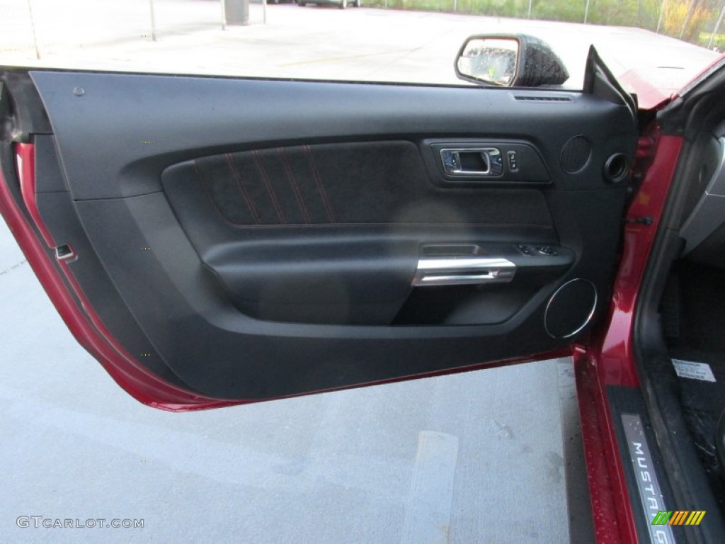 2016 Mustang GT/CS California Special Coupe - Ruby Red Metallic / California Special Ebony Black/Miko Suede photo #18