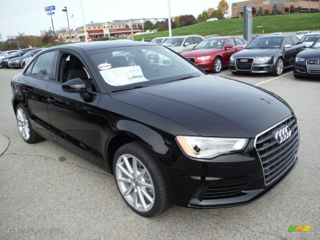 Brilliant Black 2016 Audi A3 2.0 Premium quattro Exterior Photo #108262205